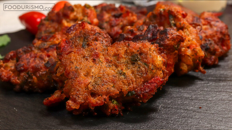 tomato fritters heart