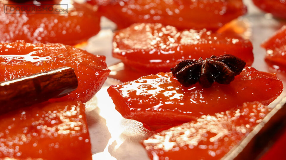 baked quince dessert