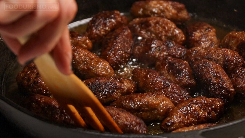 shake the Politiki soutzoukakia