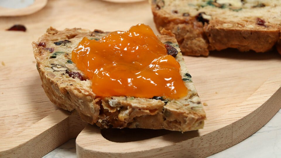 ψωμί με μαρμελάδα