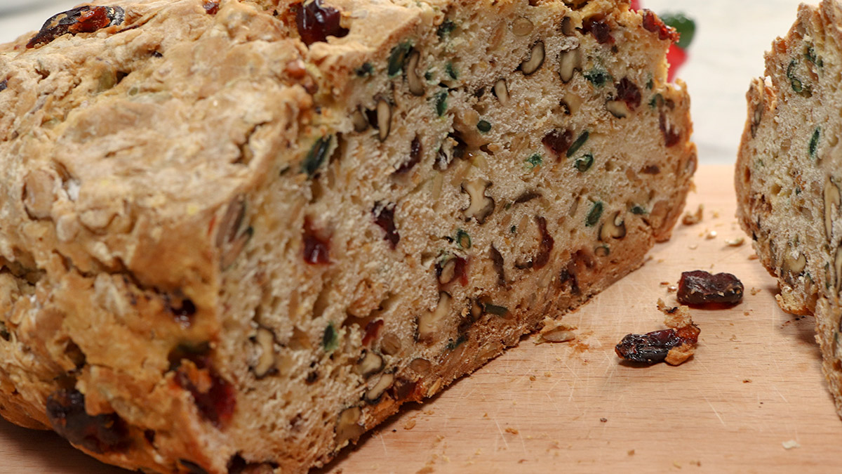 εορταστικό και εύκολο ψωμί