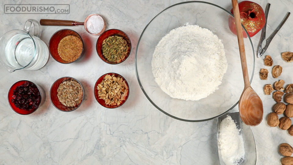 υλικά για εύκολο ψωμί