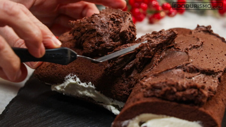 απλώνουμε μους σοκολάτας