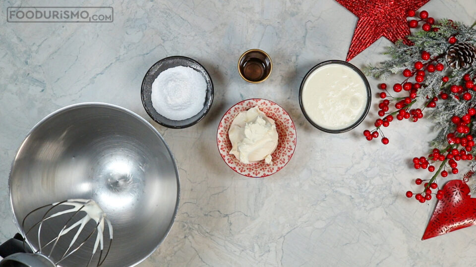 Υλικά για την μους μασκαρπόνε