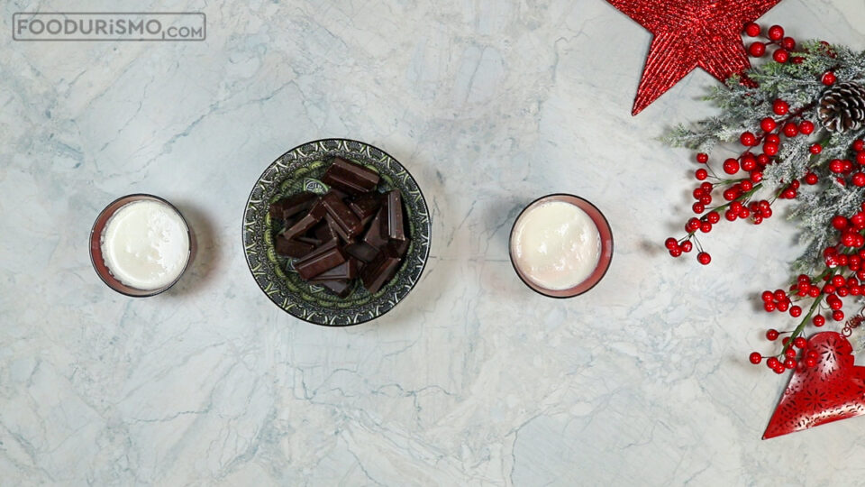 Υλικά για την μους σοκολάτα