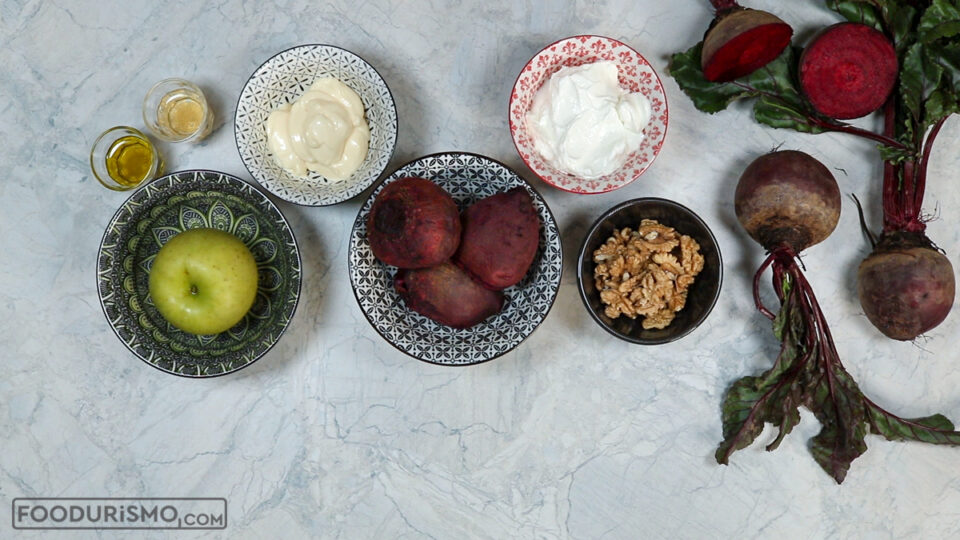 υλικά παντζαροσαλάτα