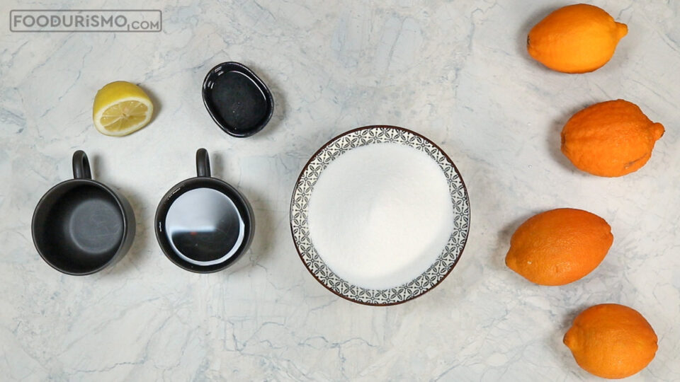 Υλικά γλυκό περγαμόντο